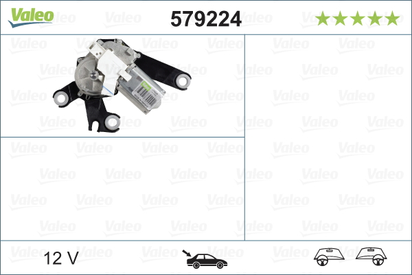 Motore tergicristallo - 579224 VALEO